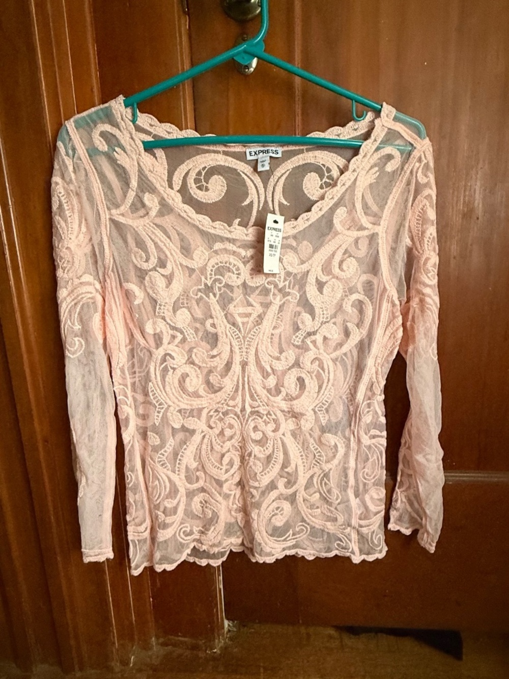 Express Lace Longsleeve (XS) New with tag